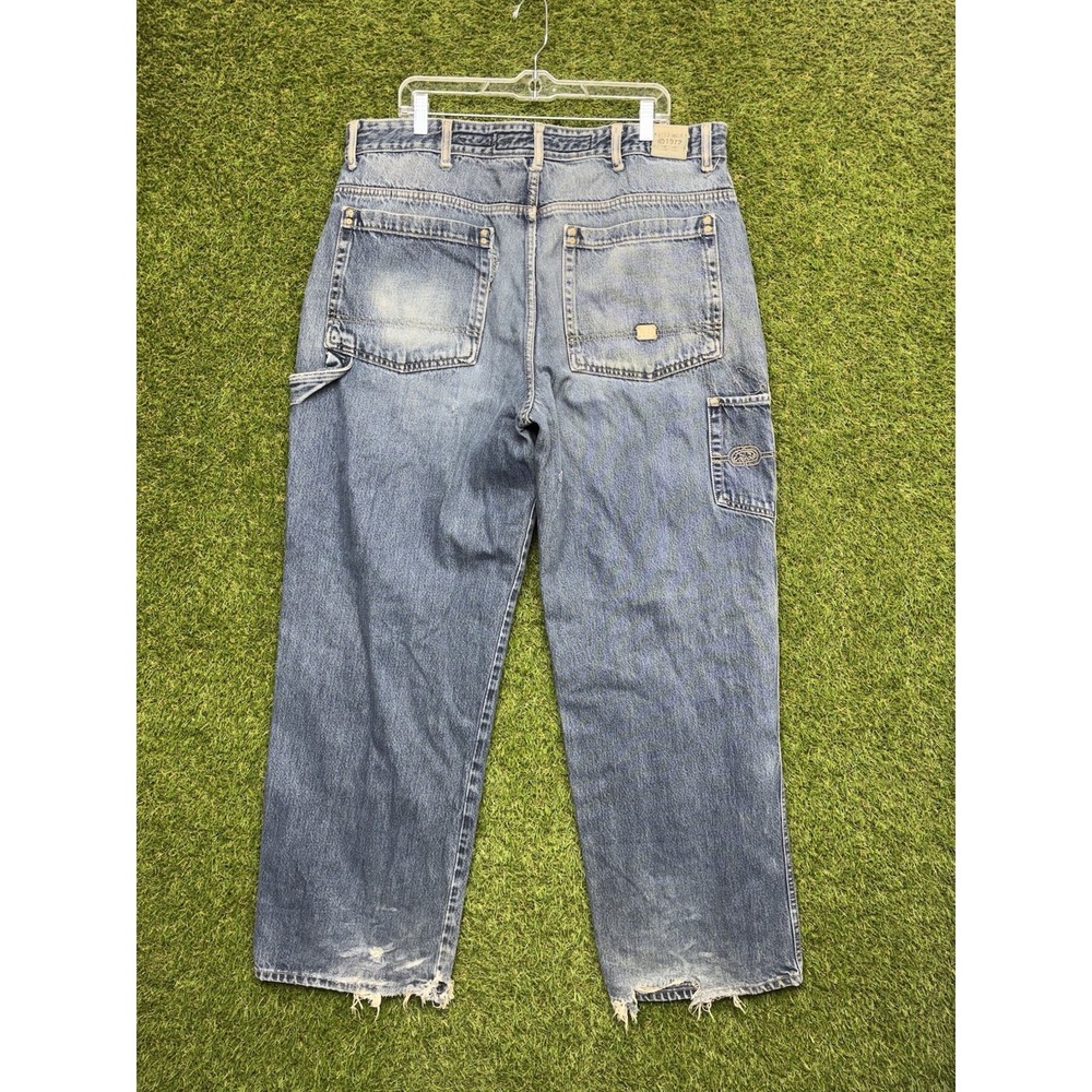 The Ecko Unltd Jeans Mens 40 Baggy Fit Carpenter Wide Leg Vintage Y2K Loose Fit
